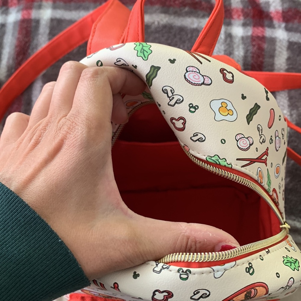 Loungefly Mickey Ramen Mini Backpack - Picture 3 of 4